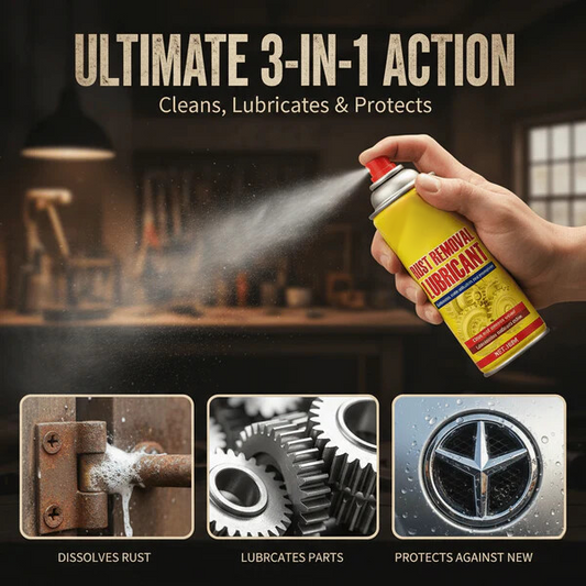 ⏳🏆Anti-Rust Lubricant Spray & Rust Remover | 🔥Buy 1 Get 1 Free🔥