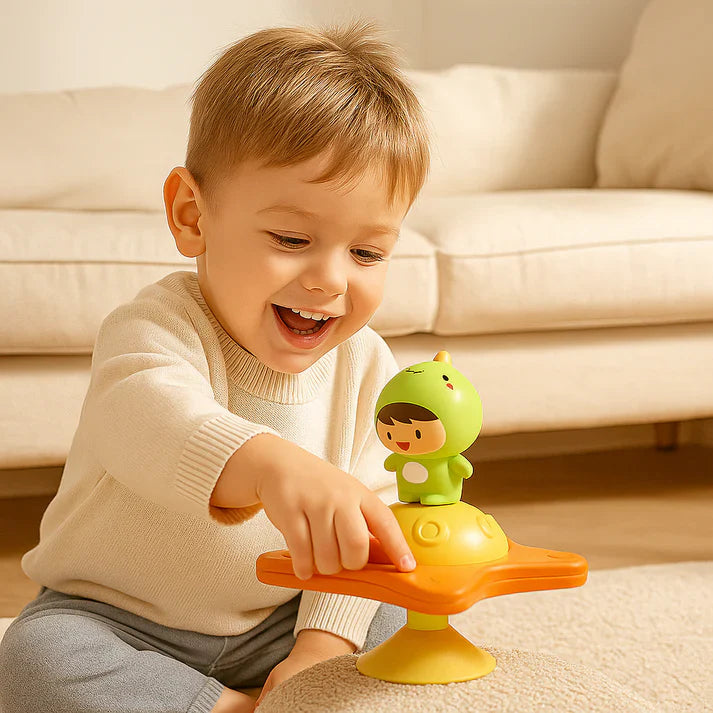 Montessori Suction Cup Spinner – Rotating Educational Toy