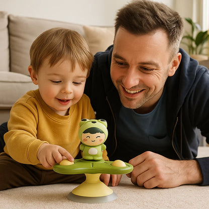 Montessori Suction Cup Spinner – Rotating Educational Toy