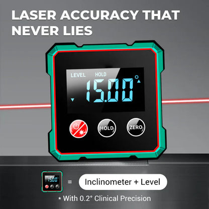 🎁💥Magnetic Digital Angle Finder with Electronic Laser
