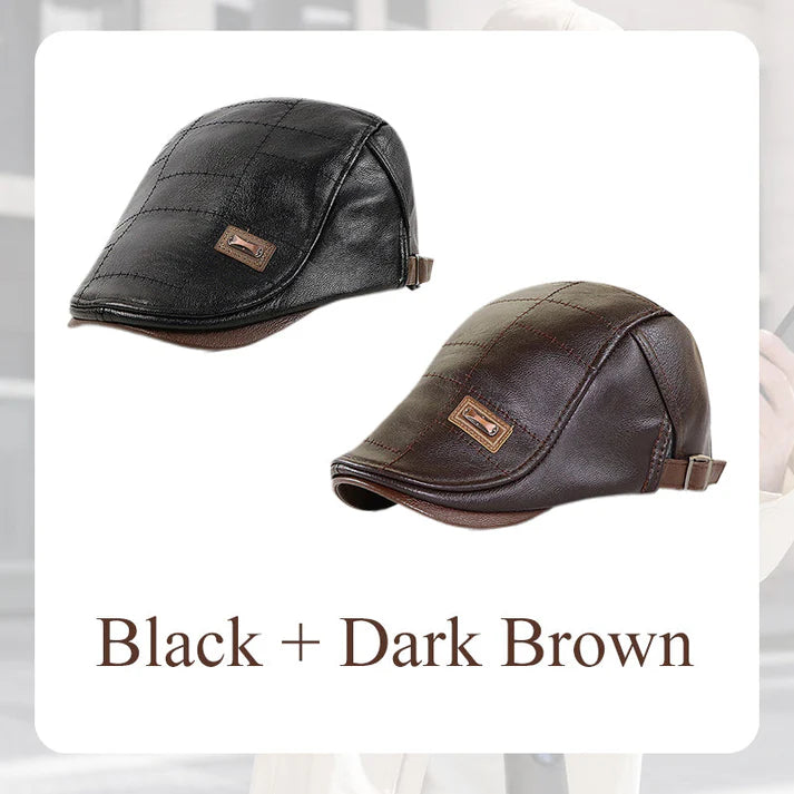 New Fashion Leather Beret | Pack Of 2