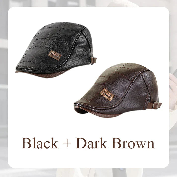 New Fashion Leather Beret | Pack Of 2