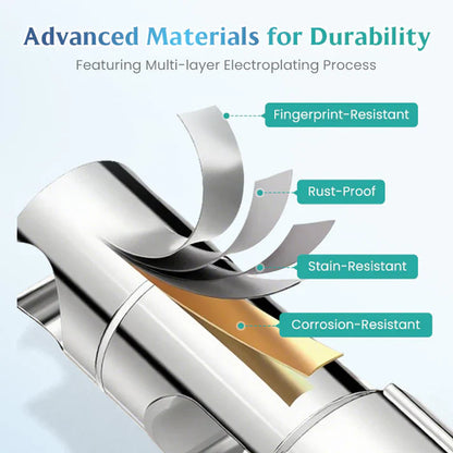 Hand shower holder without drilling