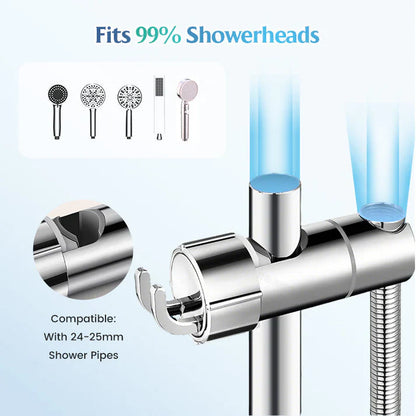 Hand shower holder without drilling