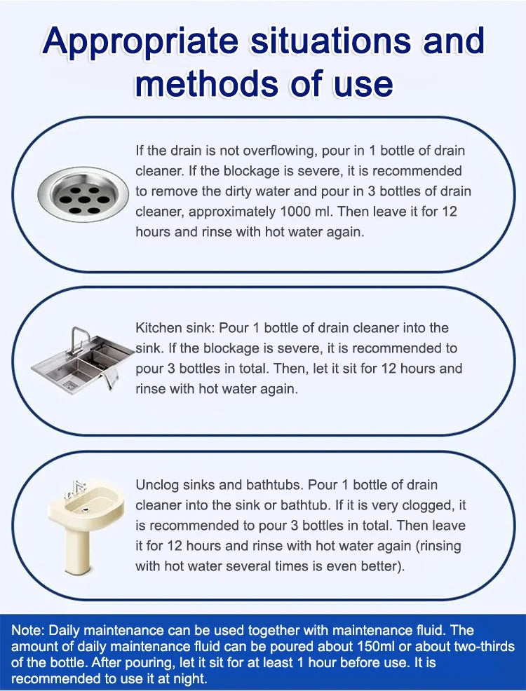 🔥Buy 1 Get 1 free🔥Powerful pipe cleaner