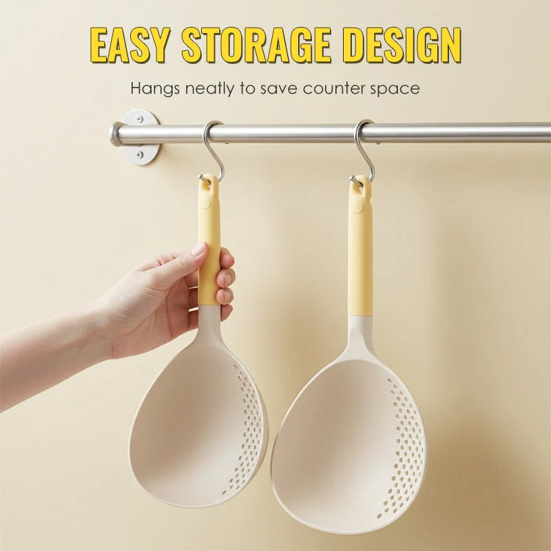 ✨2-IN-1 Large Capacity Serving & Straining Spoon🔍 🔥Buy 1 Get 1 Free🔥