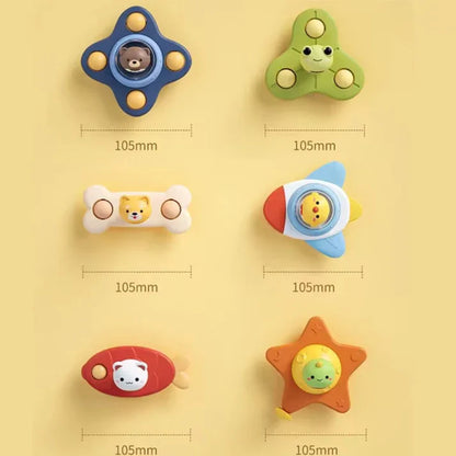 Montessori Suction Cup Spinner – Rotating Educational Toy