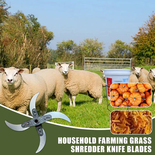 ✨🧑‍🔧Household Farming Grass Shredder Knife Blades