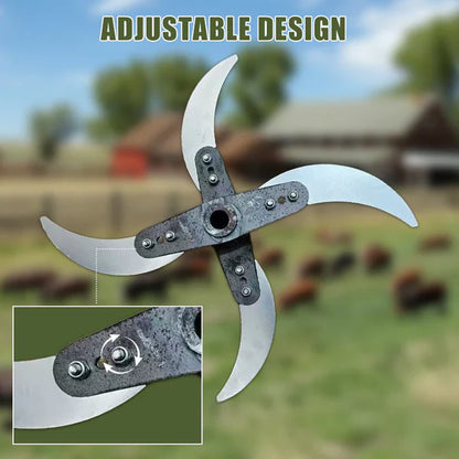 ✨🧑‍🔧Household Farming Grass Shredder Knife Blades