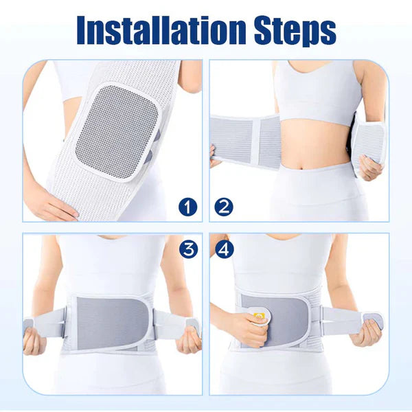 Lumbar support belt