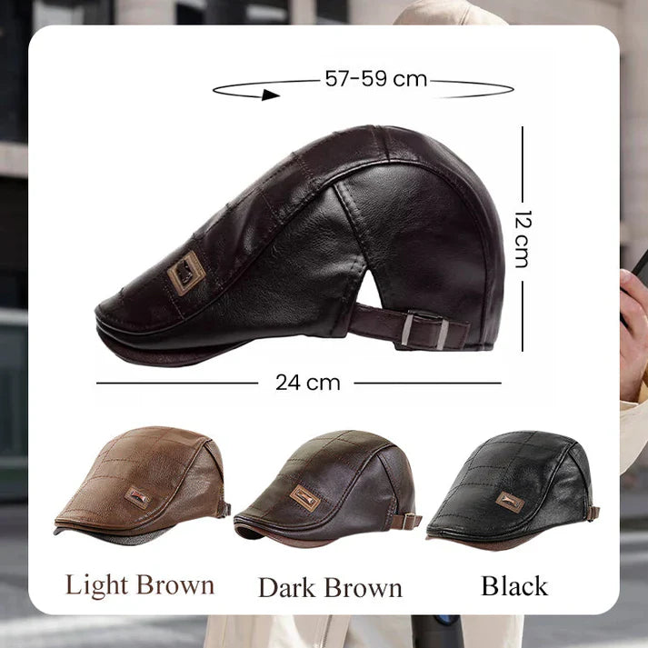 New Fashion Leather Beret | Pack Of 2